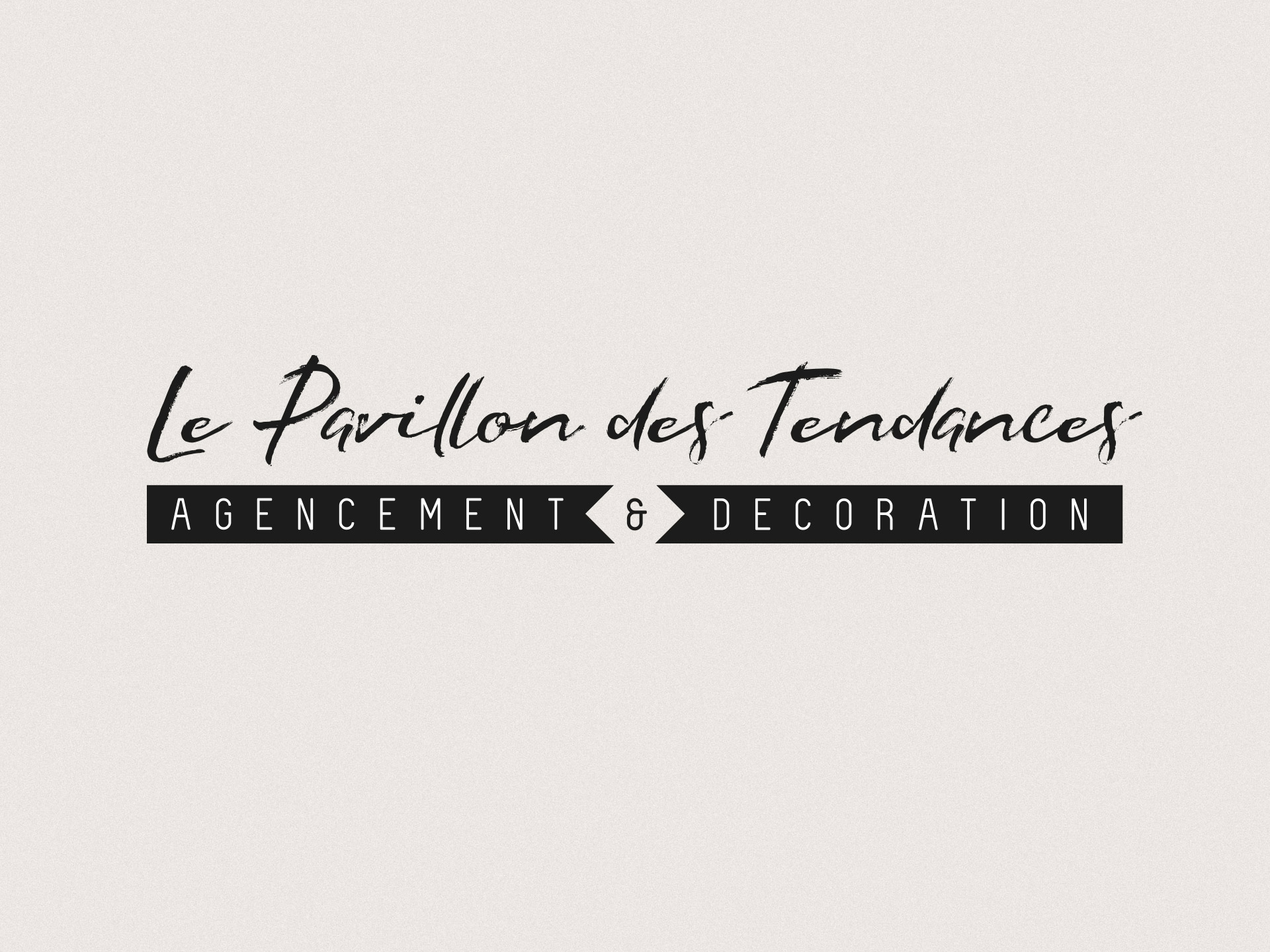 Projet - Le Pavillon des Tendances - Création de l'identité visuelle, Design graphique, Print, Online