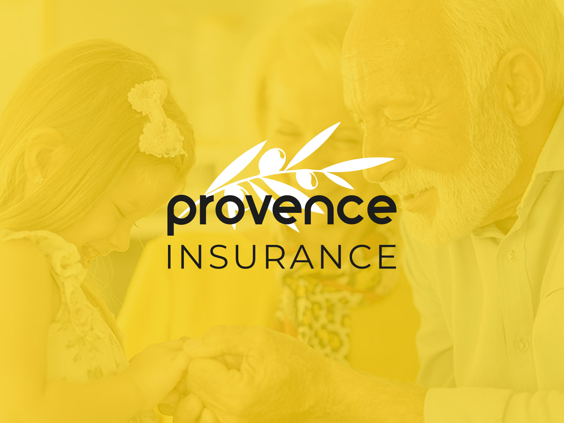 Projet - Provence Insurance - Design graphique, Online, Développement